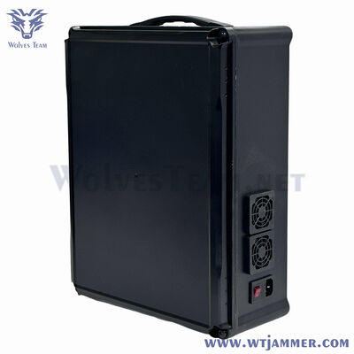 12 maneiras 1000W Bloqueador de sinal industrial desktop com resfriamento contínuo