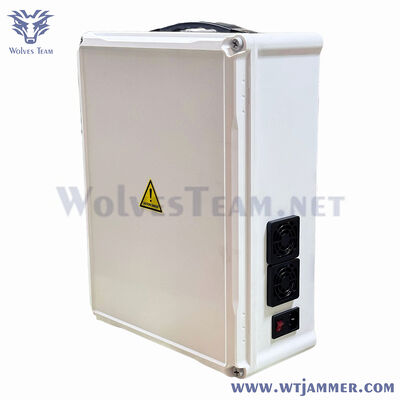 Bloco completo branco do jammer do sinal da faixa do Desktop branco 2G/3G/4G/5G/WiFi/Sinais de GPS