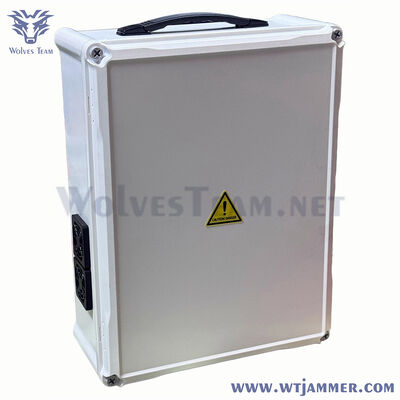 16 canais 400W White Desktop High Power Jammer de sinal
