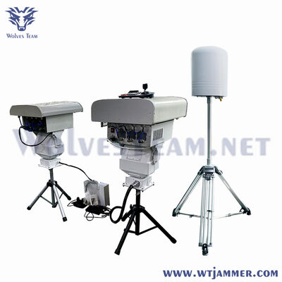Mushroom Style Drone Detector Outdoor Anti-UAV Monitoring Detection Equipment