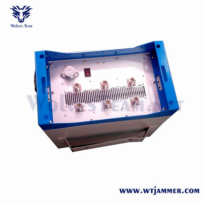 High Power Waterproof 180W 2.4G 5.8G Drone Wifi Jammer de sinal com 6 bandas