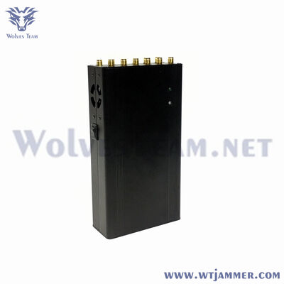 All in One 12 Antenna Jammer portátil com todo o GPS Wifi GPS RF 315 433868MHz 2g 3G 4G 5g