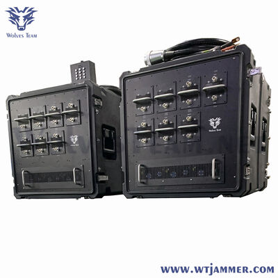 DDS Multi Band Militar 800m 360W Veículo Bomb Jammer
