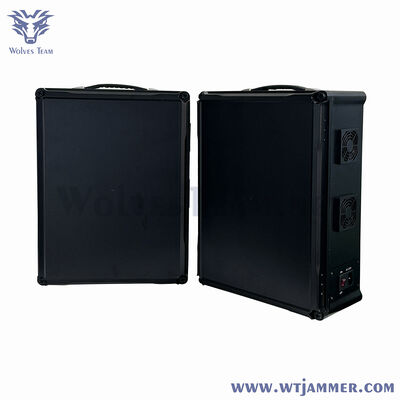 240W 12-Antenna Full-Band Signal Jammer Blocker for 2G-5G Cellular WiFi and GPS