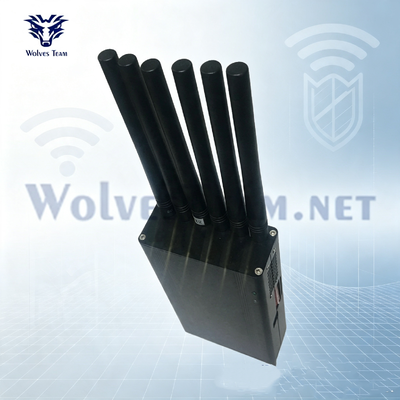 Interruptor de sinal portátil de 6 W construído em bateria fácil de transportar para operação ao ar livre