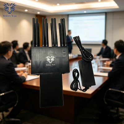 Bloqueador de sinal Wi-Fi Bluetooth anti-drone para patrulha externa