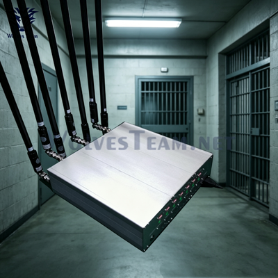 7 Bandas 100W Antenas Ajustáveis Bloqueador de Sinal de Banda Completa para Instalações Correcionais Prisionais e Missões Locais de Aplicação da Lei