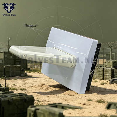 Customizable Frequency And Power 4‑Channel Shield‑Style Handheld UAV Signal Suppressor Built In Battery