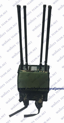 7 faixas 120 medem o jammer do disruptor do telefone celular de 50 watts