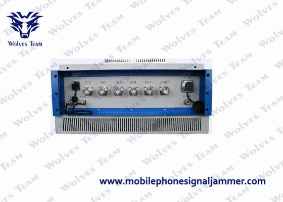 Frequência total 25 - 6000MHz 800W DDS Outdoor Signal Jammer