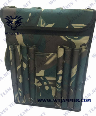 Mochila Ied GSM WiFi 2.4G 3G 4G 40w GPS Frequência Jammer