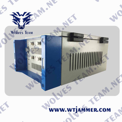 Liga de alumínio GSM CDMA WIFI GPS 350W Prisão Jail Jammer