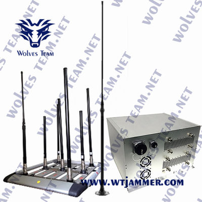 330W IED Bomb Jammer WIFI VHF UHF GPS 4G 5G Com DDS Convoy System
