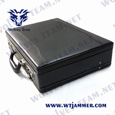 40W Interruptor de sinal portátil RF ajustável 150m Maleta portátil GSM DCS