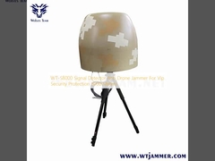 Detector de Sinal WT-S8000 Anti Drone Jammer para Proteção de Segurança VIP 5000 Metros