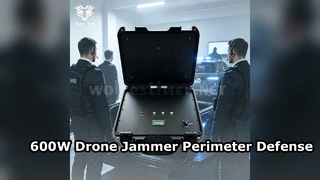 Jammer interno compacto do sinal do desktop da mala de mão fácil de transportar para salas de reuniões