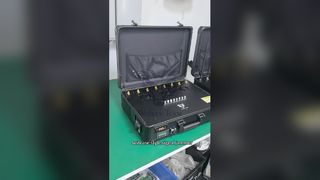 Bloqueadores portáteis móveis, drones GPS, controle remoto, interferência de telefone celular