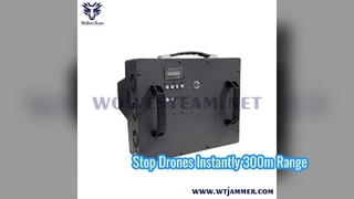 Supressor de sinal uav portátil, leve, preto, baixa altitude, portátil, para uso externo, baixo voo
