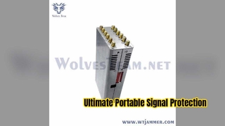 Jammer Handheld 2G 3G 4G WiFi GPS 315 433MHz do sinal do telefone celular do jammer 2G 3G 4G do sinal dos canais de pouco peso de 12 watts 12 watts