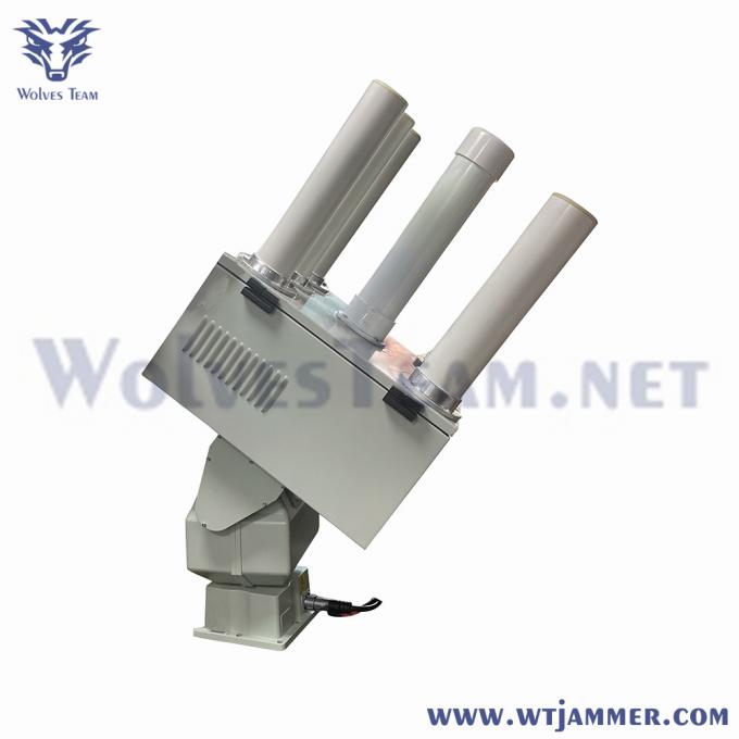 360° Pan-Tilt Anti-Drone Jammer close-up details